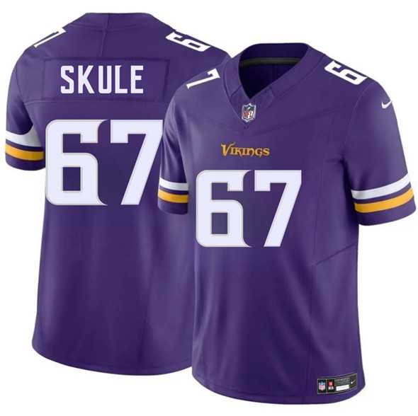 Men & Women & Youth Minnesota Vikings #67 Justin Skule Purple 2025 F.U.S.E. Vapor Untouchable Limited Stitched Jersey->minnesota vikings->NFL Jersey